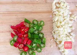 Lose weight and reduce fat#Garlic oyster sauce lettuce recipe illustration 4