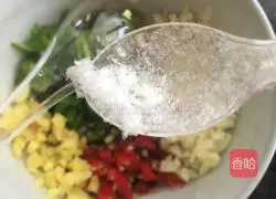 Illustration of how to make cold fern root powder 6