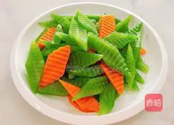 Illustration of how to make stir-fried lettuce 7