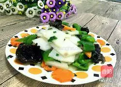 Illustration of how to make stir-fried yam slices 8