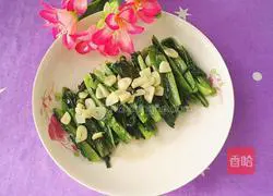 Illustration of how to make stir-fried lettuce 11