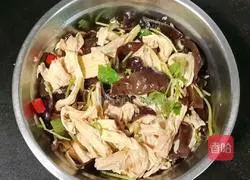 Cold yuba Illustration of how to make fungus 17