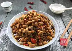 Illustration of steamed soybeans 12