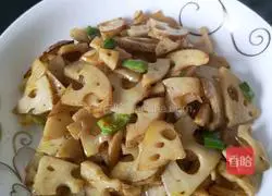 Illustration of how to make sweet and sour lotus root slices 5