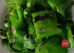 Tiger Skin Green Pepper Recipe Illustration 5