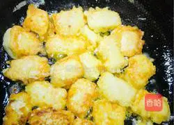 Illustration of how to make fried tofu 6