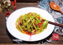 Illustration of how to make cold bitter melon 15