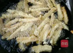 Illustration of how to make fake crispy fish 5