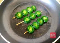 Illustration of grilled leeks 11