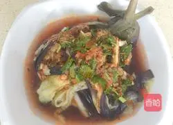 Illustration of how to make cold eggplant 7