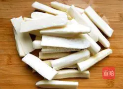 Illustration of how to make sweet and sour iron yam 2