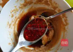 Illustration of how to make sesame spinach 10