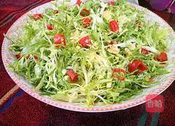 Illustration of how to make cold bitter chrysanthemum 11