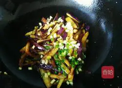 Illustration of how to make fish-flavored eggplant 6