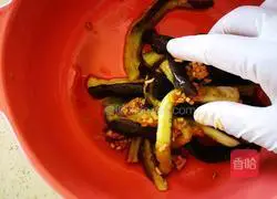 Korean eggplant cold soup recipe 6