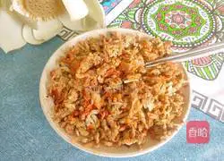 Steaming Illustration of how to make sophora flowers 17