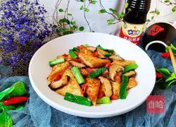 Illustration of how to make stir-fried tofu with mushrooms 14