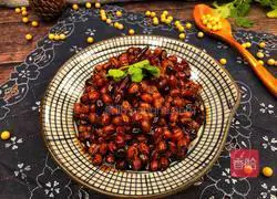 Illustration of how to make soybeans with soy sauce 7