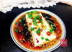 Illustration of how to make preserved eggs mixed with tofu 7