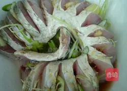 Illustration of how to open a peacock's tail 3