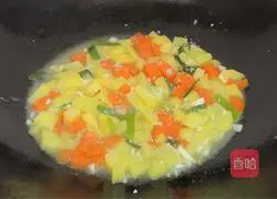 Illustration of how to make diced carrots and potatoes 8