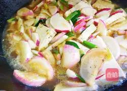 Illustration of how to make radish, cabbage and tofu stewed 15