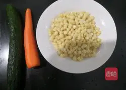 Illustration of how to make stir-fried vegetable sandwich 1