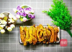 Illustration of how to make fried thorn sprouts 3