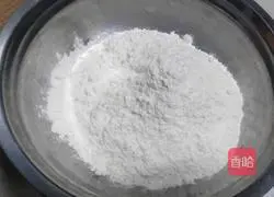 Illustration of how to make scallion pancakes 1