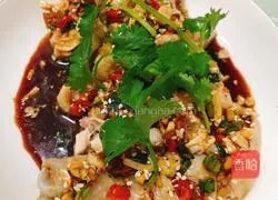 Illustration of how to make saliva chicken 6