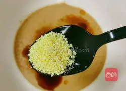 Illustration of how to make enoki mushrooms mixed with dried tofu and shredded carrots 14