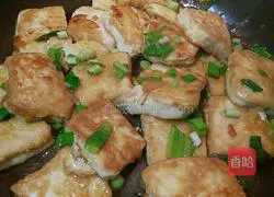 Illustration of how to make crispy tofu 7