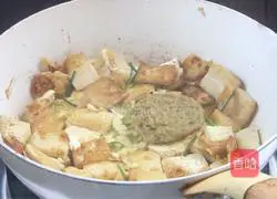 Illustration of how to cook dried beans in green tomato sauce 8