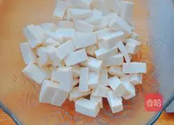 Illustration of how to mix toon sprouts with tofu 4