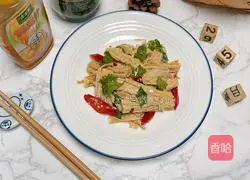 Illustration of how to make cold yuba 14