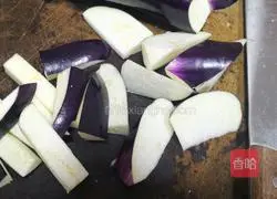 Illustration of how to make sweet and sour eggplant 1