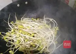 Illustration of how to make spicy bean sprouts 5