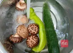 Illustration of how to make Su San Chao 3