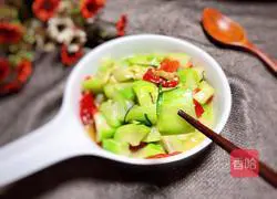 Illustration of how to make vinegar loofah 10