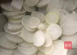 Illustration of how to make sweet and sour radish 2