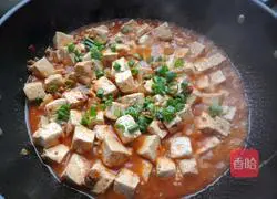 Illustration of how to make mapo tofu with minced meat 8