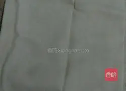 Illustration of how to make scallion oil tofu skin 1