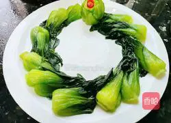 Illustration of how to make vanilla mushrooms with blooming wealth sauce 11