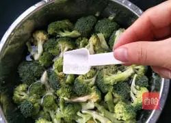 Garlic broccoli Illustration of how to do it 1