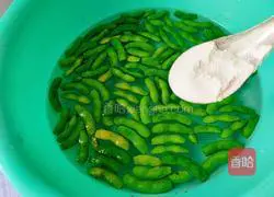 Illustration of how to mix edamame with clams 5