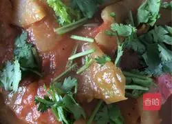 Illustration of Stewed Winter Melon with Tomatoes 6