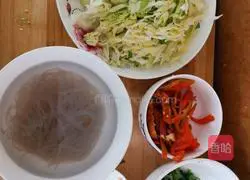 Cooked cabbage Illustration of how to meet vermicelli 2