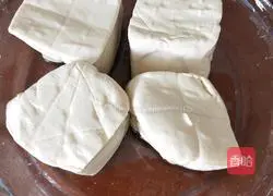 Illustration of how to make stir-fried tofu 1