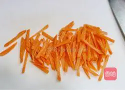 Illustration of how to make vegetarian fried silk 2