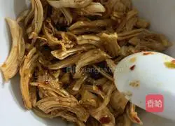 Illustration of lemon shredded chicken 10